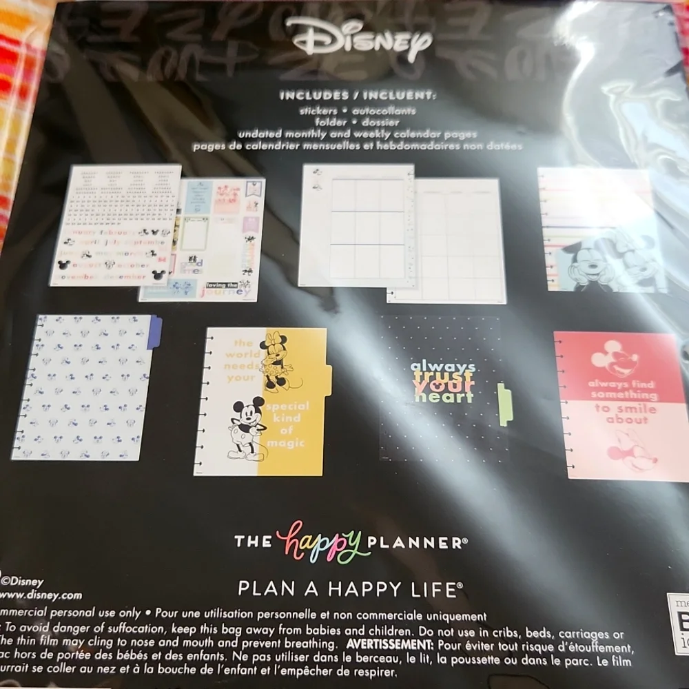 Disney Happy Planner Classic Pack Accessories